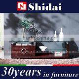Tempered Glass tv Unit, Tempered Glass tv Units, Modern Tempered Glass tv Unit Furniture E-121 thumbnail-1