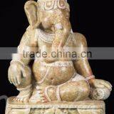 Indian Style Indoor Antique Fengshui Product Marble Hindu God Statues for Sale thumbnail-2