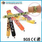 New Hot Silicone Style Touch Pen Slap Bracelet Band for Screen thumbnail-1
