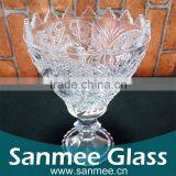 Good Quality Low Price China Manufacture Glass Punch Bowl thumbnail-1