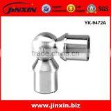 Simple Glass Sliding Door Bathroom Shower Cabin With Frameless Glass Hinges Bath Room thumbnail-3