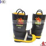 Steel Toe Fire Safety Boots Long Rubber Boots Fire Retardant Safety Wear Fire Retardant Shoes Construction Boots thumbnail-2