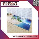 Custom Logo Printed Fabric Rubber Door Mat Soft Floor Mat thumbnail-1