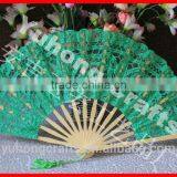 Handcrafted Folding Bamboo Wedding Fan thumbnail-1