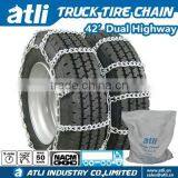 Quick Mounting 42's Ladder Type Twisted Truck Traction Chain thumbnail-1