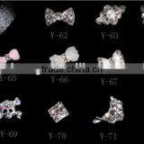 Nail Alloy Bowknot Jewelry/accessories/day is a Special Drill Nail Accessories/pearl Jewelry on Sale