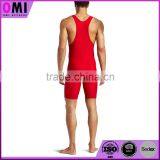 Chinese Plain Printed Sublimation Mens Womens Stringer Gym Singlet thumbnail-5