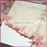 Yellow Floral Silver Metallic Yarn Embroidered Fabric Lace Trimming for Bra,lingerie thumbnail-6