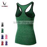 2017 China Custom Wholesale Polyester Ladies Girls Fashion Fitness Tank Tops thumbnail-2