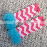 Wholesale Stylish Warm Socks Baby Leg Warmers With Chffion Ruffles thumbnail-5