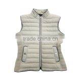 Printed Fur Lining Women Winter Vest Quilted Vest thumbnail-3