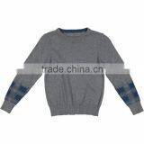 OEM 100% Cotton Jacquard Pattern Knitted Boys Sweaters thumbnail-3
