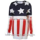American Flag Hoodies Heavy Sweatshirts Womens Winter Coat thumbnail-1