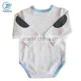 Latest Baby Boys Romper Designs Long Sleeve Little Boys Clothing With Patch thumbnail-3