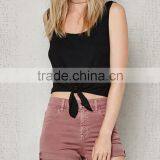 Tulip Super Stretch Denim Jean Shorts Wholesale thumbnail-2