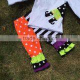 The Halloween Kids Girls The Witch's Shoes OUTFITS Pant Sets Girls Boutique Clothes Kids Sets With Matching Accessory thumbnail-2