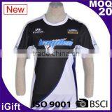 BSCI/ISO9001 Factory Dry Fit Breathable Fabric Italy Sublimation Ink Hotsale Cheap Sublimation t Shirt Design thumbnail-1