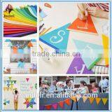 2.5m Wedding Party 10pcs Triangle Banners Flags , For Wedding Room Decoration thumbnail-1