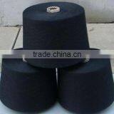 Black Polyester Spun Yarn