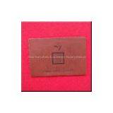 Embossed Jeans Leather Patch Label thumbnail-1