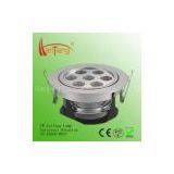 High Brightness 7W LED Recess Lighting For Architectural Lighting, 2 Years Warranty