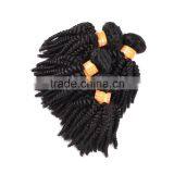 Wholesale Virgin Raw Cheap Black Indian Curly Hair Extensions thumbnail-4
