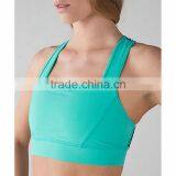 Womens Workout Padded Tops Running Yoga Stretchy Sports Bra thumbnail-3