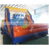 orange inflatable obstacle course, high quality inflatable obstacle game