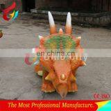 Artificial Mechanical Robotic Dinosaur Rides for Movie Center thumbnail-4