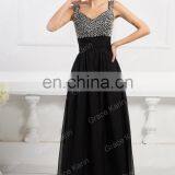 Newest Grace Karin Long Chiffon Beaded Elegant Purple Evening Dresses 2015 CL4104-4 thumbnail-5