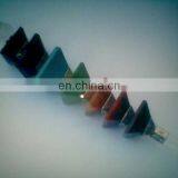 Seven Chakra Healing Stick / 7 Chakra Pyramid Stick / Tibetian Healing Stick/ Healing Stick / Gemstone Healing Stick thumbnail-1
