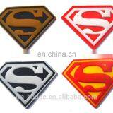 Personalized Custom Cheap Superman Pvc Patch China Factory/cheap High Quality Rubber Patch Logo With Pvc Patch/Embroidered Patch