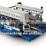 Стекольная двухсторонняя прямолинейная обточная машина