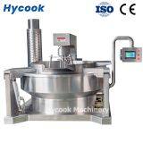 100L - 650L Industrial Electric Tilting Automatic Planetary Cooker Self Stirring Gas Cooking Pot With Mixer thumbnail-1