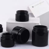 Amazing Quality 30G 50G Packaging Jars Black Cosmetic Cream Jar With Cap