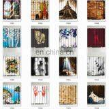 Wholesale Waterproof Curtain Fabric Digital Printing Custom Made Shower Curtain thumbnail-6