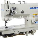 872 High-speed twin-needle lockstitch sewing machine for heavy material