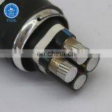 Low Voltage Copper Conductor XLPE Insulated 4 Core YJV22 Power Cable Manufacturer thumbnail-4