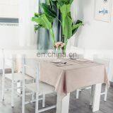 High Quality Simple Solid Color Cotton Linen Table Cloth For Dining Room Living Room Picnic Party thumbnail-6