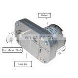 Gearbox Motor 24volt dc High Torque 12v 24v Dual Shaft dc Gear Motor thumbnail-2