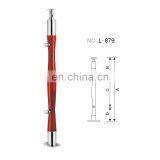 China Inox 304 316 Stainless Steel PVC Wood Staircase Handrail Balustrade,stairs Railing Posts thumbnail-5