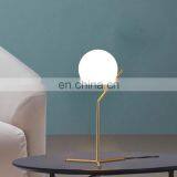 Роскошный настольный ламп с ручной сенсорной кнопкой и круглым стеклянным шариком, имитирующим луну thumbnail-3