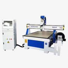 4 Axis 4*8ft 1300*2500mm 3D 1325 CNC Router Wood Woodworking Rotary Carving Machine thumbnail-2