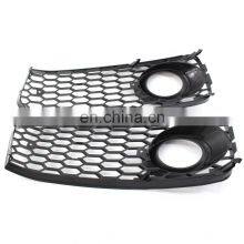 Car Parts For Audi A5 S-Line S5 B8 RS5 Style Honeycomb Fog Light Lamp Cover thumbnail-4