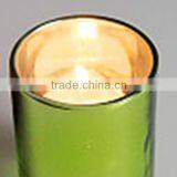 Hand Made Cylindrical Red and Green Decorative Candle Holder thumbnail-3