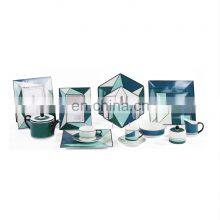 Coffee Mug Tea Cup Ceramic Cup for Top-table Ware Simple Ceramic Dinner Plate Porcelain Nordic Modern Dinnerware Sets Cup Kit thumbnail-1