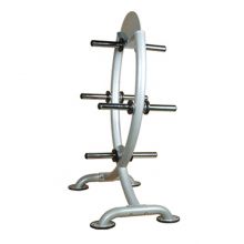 Fitness Equipment Load-bearing Standing  Weight Plate Rack Tree For Barbell Plate