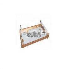Glass & Metal Tray