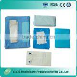 Single Use Sterile Surgical Knee Arthroscopy Drape Pack for Operation Theatre thumbnail-1