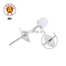 Bathroom Accessories Plastic Toilet Cleaning Brush With White Brush Head thumbnail-2